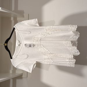 KOHL'S Cloud Chaser White Lace Top SIZE Medium